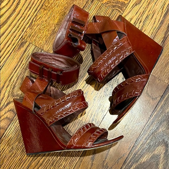 Alexander Wang Brown Wedges - Picture 1 of 4